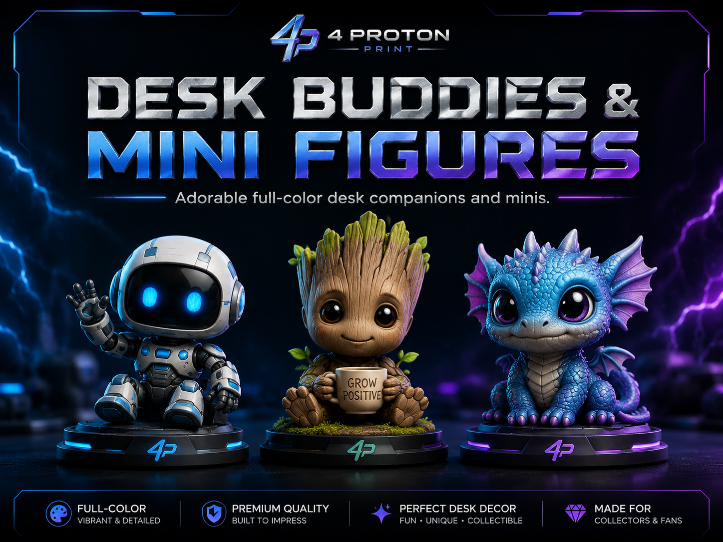 Desk Buddies & Mini Figures
